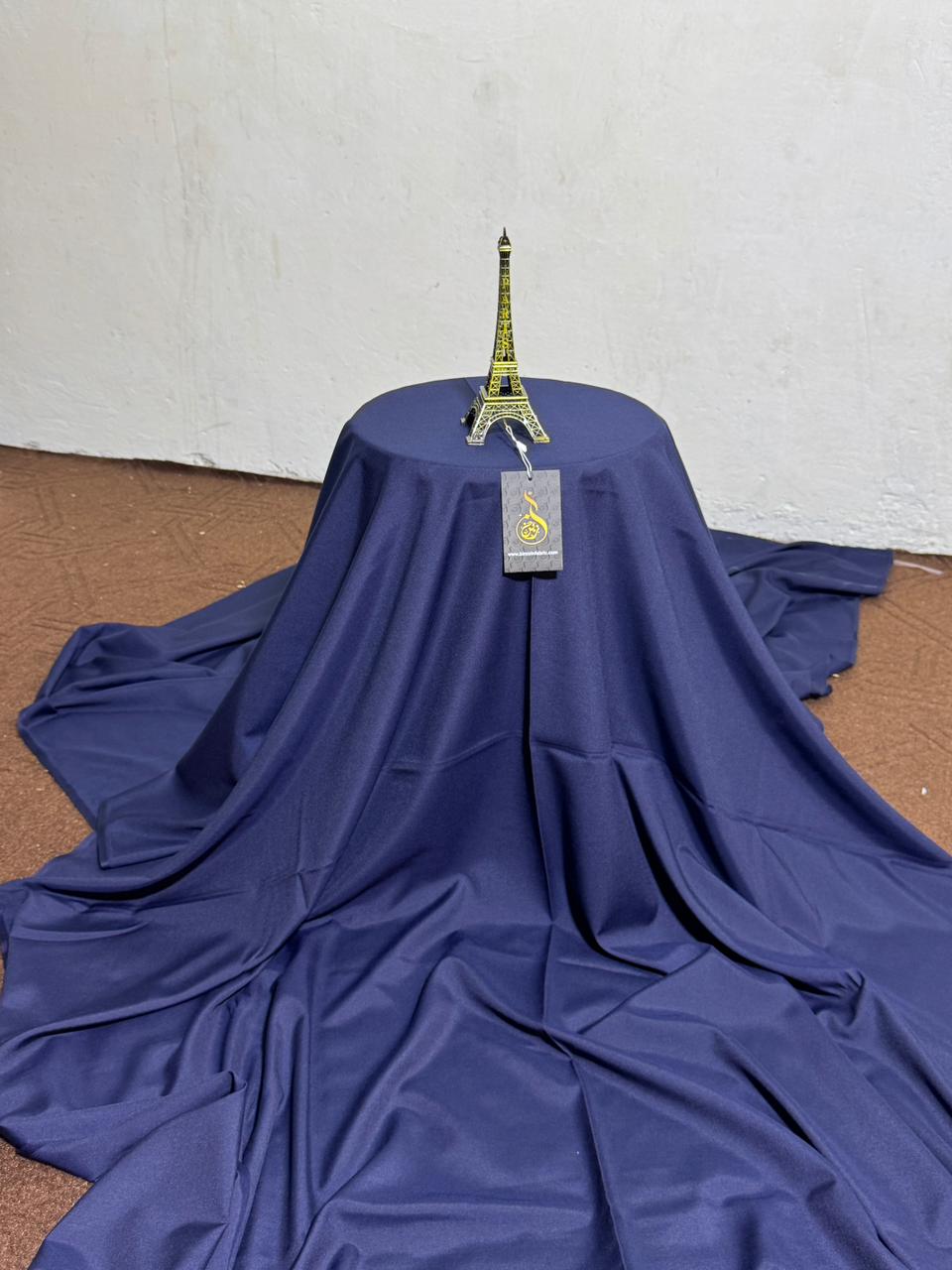 Luxury Navy Blue Italian Boski – Best of BinZain Fabrics
