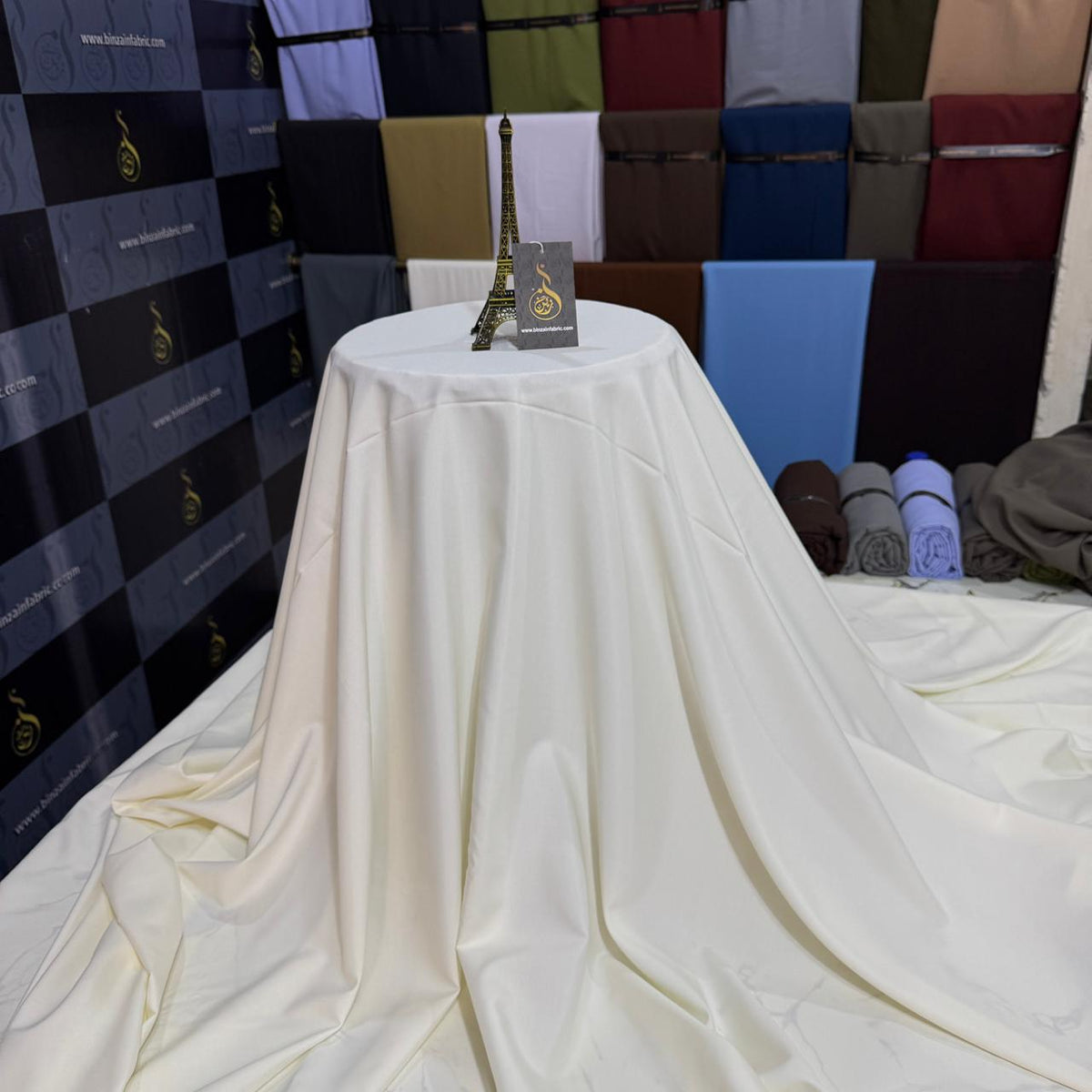 Premium Natural Color Boski – BinZain Fabrics