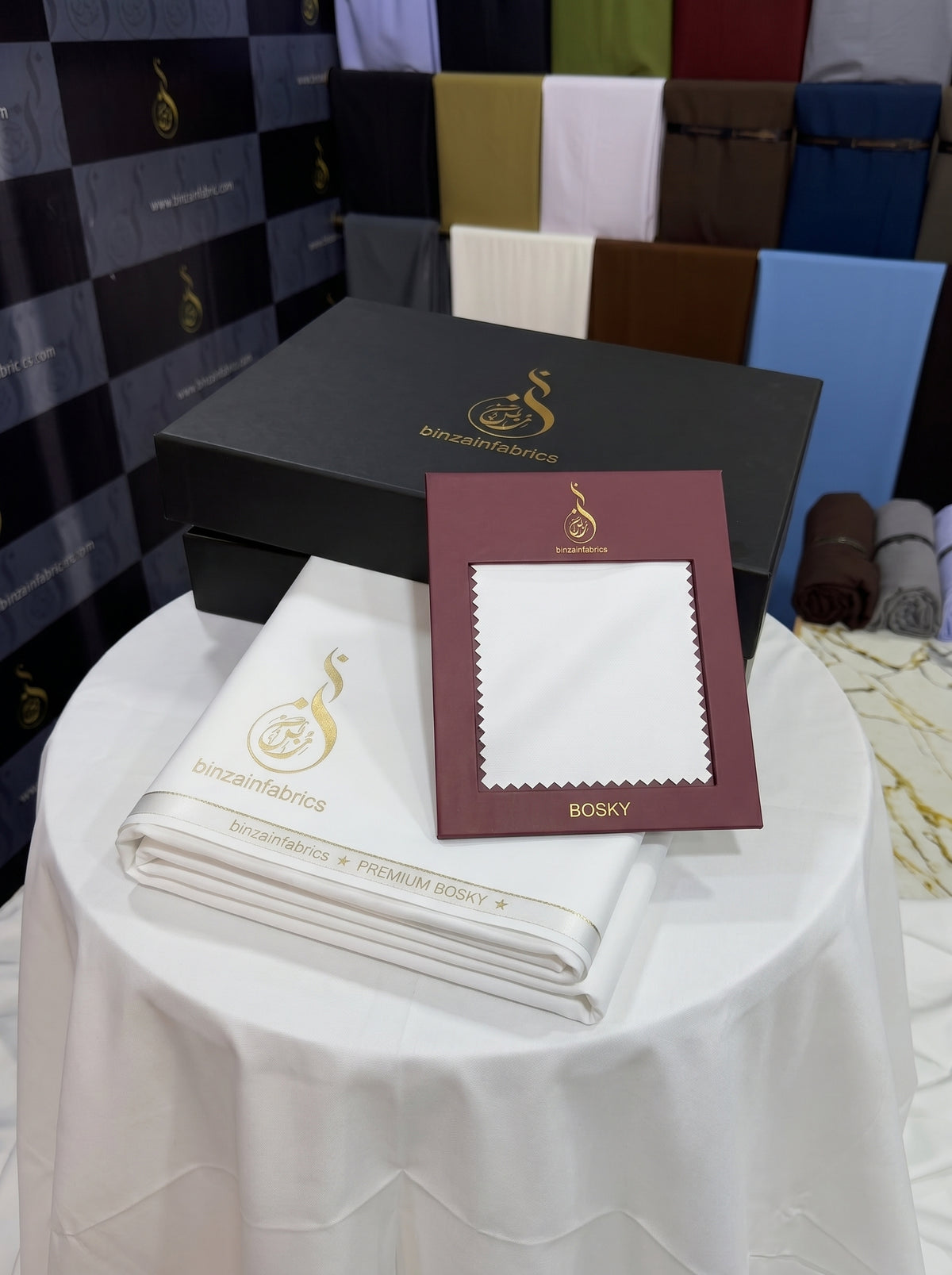 Luxury Off White Italian Boski – Best of BinZain Fabrics
